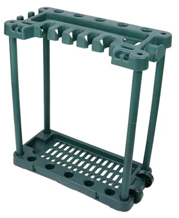 Scaffale Per Attrezzi Da Giardino Organizer for attrezzi da giardino, rastrelli, pale, rastrelliera con rullo, portaoggetti, porta scopa e mocio for capannoni, interni, esterni, lavanderia, garage