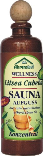 Infusion pour sauna Litsea Cubeba dans une cruche en pierre 100 ml