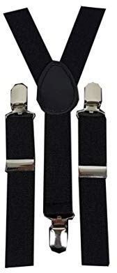 Childrens Boys Kids Black Braces