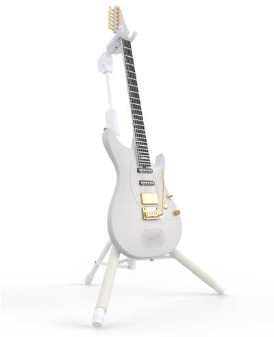 Auto-Lock Guitar Stand - Heavy Duty Steel, 33lbs Capacity, 360° Non-Slip Base & Military Anti-Rust | 3-Second Setup, Foldable for Stage/Travel/Studio