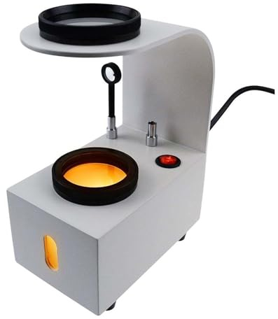 Joyería Polarizador Tester, Polariscope Luz LED Con Bola De Interferencia Y La Placa De Muestra Giratoria, Construido En La Luz LED, Para Diamantes Amatista Identificación De Piedras Preciosas
