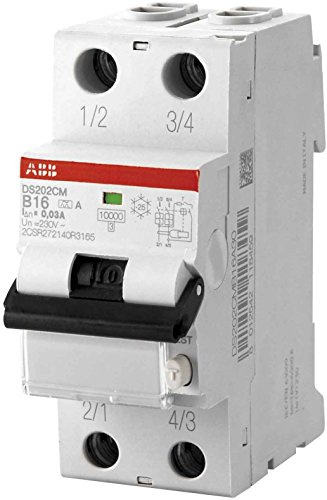 ABB DS202C M INT.DIFF.MAGN. 10KA 2P A B16 30MA