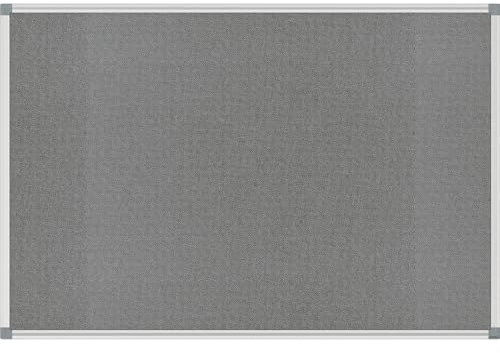 MAUL | Pinnwand STANDARD | Filzbezug | grau | BxH 900 x 600 mm