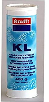 Krafft Grasa de Litio Multiusos, Grasa para Rodamientos y Herramientas con Aceite Mineral de Refino de Alto Grado y Jabón de Litio - 400 gr