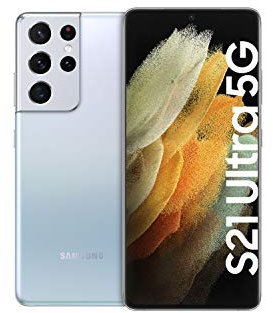 Samsung Galaxy S21 Ultra 5G - Smartphone 256GB, 12GB RAM, Dual Sim, Silver
