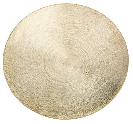 NKlaus 2x piatto per candele Ø 14cm piatto decorativo in alluminio per candele a colonna lanterne lavabili in lavastoviglie 2810