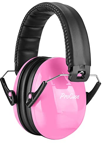 ProCase Kinder Gehörschutz NRR 21dB Lärmschutz für 3-12 Jahren Ohrenschützer Kapselgehörschutz für Schlaf, Reisen & Karnevalsumzügen Autismus Noise Cancelling