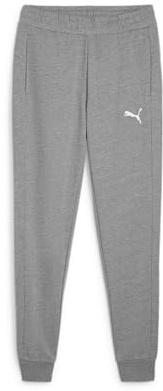 PUMA Hombre teamGOAL Casuals Pantalón, Gris (Puma Navy-Puma White), L EU