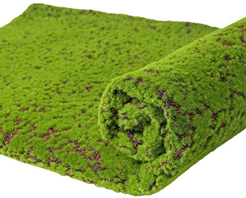 Happyyami Künstliche Simulation Gefälschte Grüne Pflanzen Grasteppich DIY Geschenkfüllung Rasen Rasenteppich Für Party Garten Rasen Handwerk Balkon Mikrolandschaft Hochzeitsdekoration
