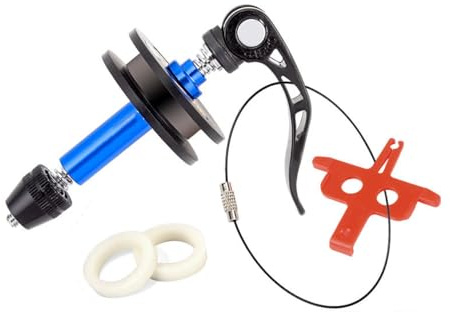 HOUSON Support de chaîne de vélo, outil d'entretien de chaîne Keeper à dégagement rapide, accessoire de nettoyage pour VTT