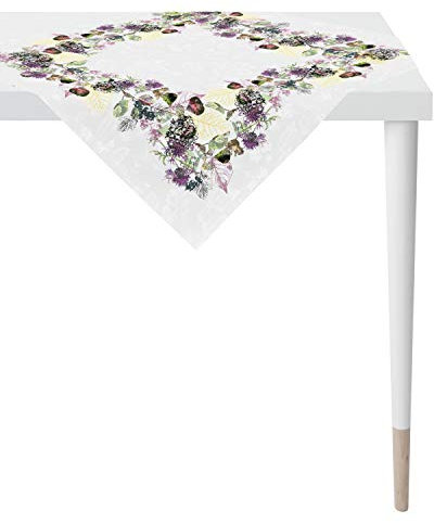 APELT Tischdecke, Mauve, Mitteldecke 88 x 88 cm