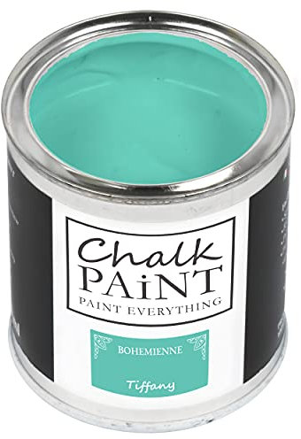 Chalk Paint Everything® – Pintura tiza Azul Tiffany vuelva a dar color fácilmente todo tipo de material sin lijar (750 ml)