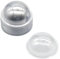 JIHUOO 50 Pcs 9cm Plastic Shaker Domes Round Shaker Covers 3D Dimensional Domes Paper Crafting Shakers Shaker Card Supplies for Card Making