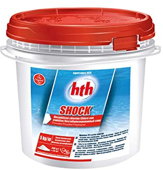 Hypochlorite de calcium - Chlore choc hth® SHOCK poudre 5 kg