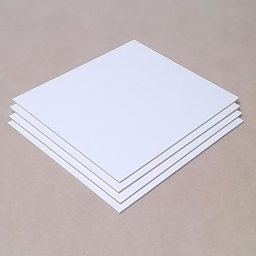 5mm starke MDF Platten weiß,Holzplatten, Abdeckplatten, Verpackungsplatten. Sondermaße auf Anfrage. (50x80cm)