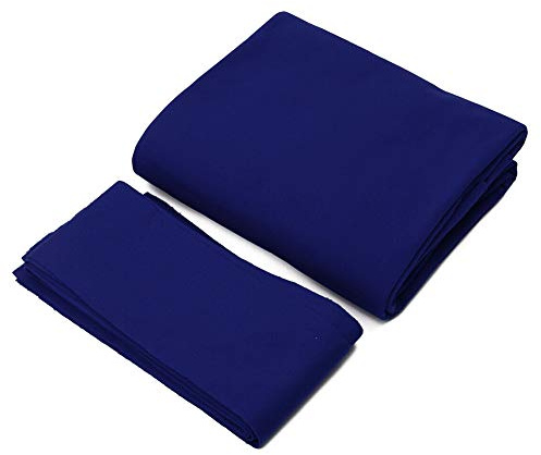 Maifa Panno da tavolo da biliardo da biliardo - lana pettinata + panno da biliardo in nylon - Home Hotel 7/8/9 piedi Tappetino 6 pezzi strisce bar biliardo panno da tavolo da biliardo professionale
