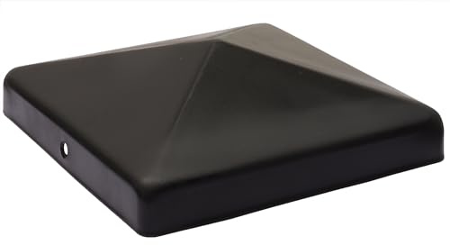 Wovar Chapeau de poteau noir pour poteau 12 x 12 cm - Par pièce