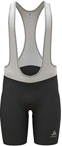 Odlo Fahrradhose Herren Kurz mit Trägern Essential I Gepolsterte Radlerhose I Radshorts