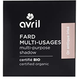Avril - Fard Multi-Usages Bio - Texture Douce et Soyeuse - Sourcils, Joues, Visage - Vegan, Certifié Bio Ecocert - Fabriqué en France - Recharge 2,5g