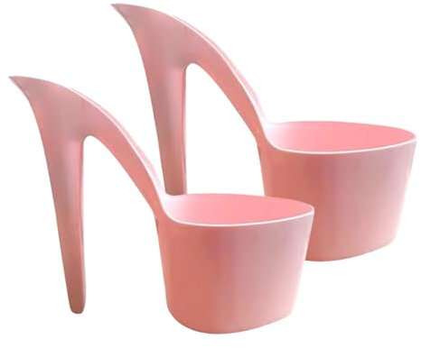 MagiDeal 2 stücke Blumentopf High Heel Geformt Wohnkultur Dame Schuh Form Tisch Ornamente Pflanzer Kindergarten Topf Blumentöpfe Bonsai Topf