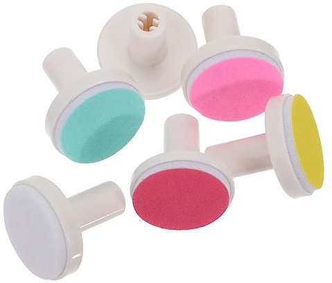 Generisch 24 Stück Elektrische Nagel Trimmer Ersatz Pads Für Kleinkinder Sanfte Nagelschleifköpfe Sicher Für Babys Und Neugeborene Mit Verschiedenen Farben Für Nagelpflege Für