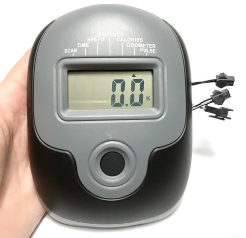 LCD Monitor Speedometer For Stationary Bikes, Exercise Bike Computer Indoor Monitor With Time, for frequency, Calories, Heart Rate