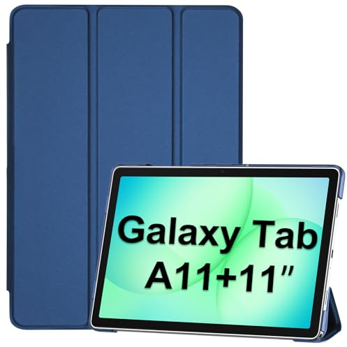 ProCase Case for Galaxy Tab A11+ Plus / A9+ Plus 11” -Dark Blue | Slim Stand Hard Back Shell Protective Tablet Cover Folio Case for 11 Galaxy Tab A11+ 2025 / A9+ 2023