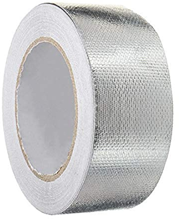Westspark 2 Fiber-Glass Cloth Tape Roll Silver Duct Heat Reflective Tape