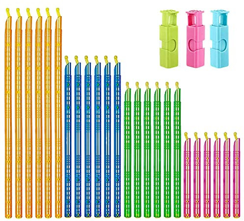 Tucireat 27 Stück Verschlussclips für Beutel Tütenclips Beutelklammern Verschlussklammern für Beutel Klammern für Tüten Beutelverschlussclips Klipper Verschluss Clips für Tütenverschlüsse