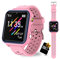Retysaz Smartwatch Kinder, Spiele, Telefon für Mädchen und Jungen (Pink)