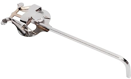 Lira de saxofón para banda de marcha, metal Banda de música partituras Clips Saxofón alto Lyre marcha Soporte portátil Sujetapáginas Horquilla con pinza saxofón para partituras Banda de música