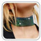 Atentuyi Grüne Farbe Kette Metall Mesh Choker Punk Pailletten Choker Halskette Kurze Dicke Choker Breite Kragen Halskette Vintage Aussage Choker Ball Modeschmuck Zubehör Für Frauen Und Mädchen