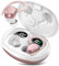 QXQ Cuffie Bluetooth Sport, Auricolari Bluetooth 5.4 HiFi Stereo, Cuffie Wireless HD Mic Chiamata Cancellazione Rumore,60 Ore Cuffiette Bluetooth con Display LED, IP7 Impermeabili Auricolari Wireless
