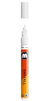 Molotow ONE4ALL - Pennarello per Vernice Acrilica, 1.5 mm, Bianco (160)