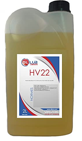 DLLUB - HUILE HYDRAULIQUE HV 22-2 litres