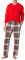Amazon Essentials Herren Pyjama-Nachtwäsche-Set Aus Weichem Flanell (Erhältlich In Übergröße), Rot Tartan Plaid, M