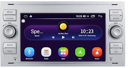 Navigationsgerät für Auto LKW Navi 7 Zoll GPS Navigation für Auto LKW mit Europa UK 52 Karten, Lebenslang kostenloses Kartenupdate