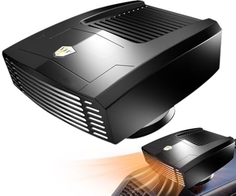 Descongelador del calentador del coche,Descongelador del coche portátil,Desempañador de parabrisas de vehículos - Descongelador multifuncional del calentador del coche, desempañador portátil del parab