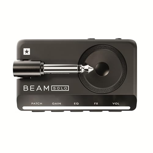Blackstar BEAM: Amplificatore per Cuffie Solo con Controllo App per Chitarra Elettrica Acustica e Basso USB-C Tuner Bluetooth Metronomo Batteria 6h ISF SpeedDial XpressFX – Pocket Studio Tone
