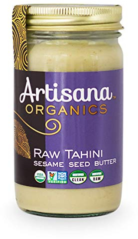 Artisana Organics - Tahini Sesame Seed Butter, USDA Organic Certified and Non-GMO Handmade Rich and Thick Spread (14 oz)