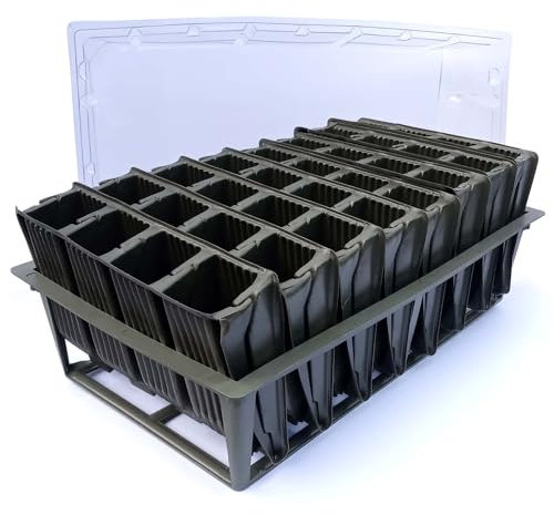 Elixir Gardens Deep Root Trainer Set | Haxnicks Rootrainer Propagation Growing System | Quantities 1-10 Available | Includes Re-Useable Cell Pack with Stand & Lid | x 2