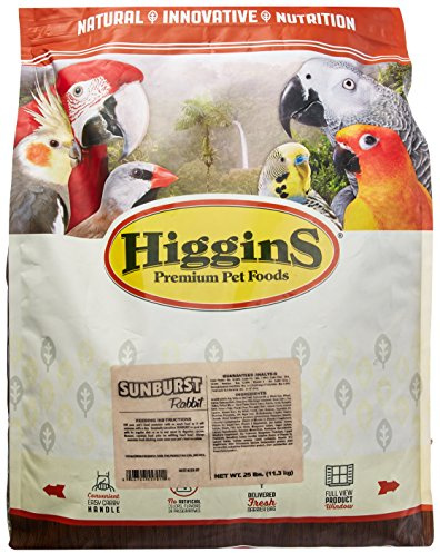 Higgins 466904 Higg Sunburst Rabbit Food, 25-Pound