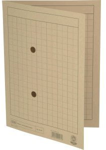 Elba 50 x Umlaufmappe A4 Karton Chamois