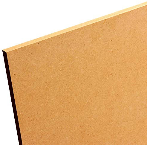 Tablero de dibujo A1 para artistas, panel de madera suave para pintar acuarela, bocetos, mezclas, medios, panel de madera MDF, uso con caballete o independiente de 12 mm de grosor (tamaño A1-594 mm