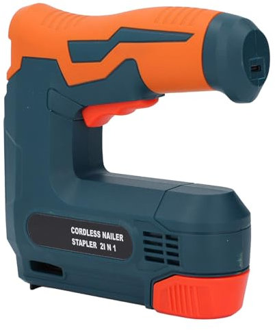 Nava de Brad Inalámbrica, Pistola de Clavos con Batería de Carga USB, Grapadora de Clavos Inalámbricos Pequeños Portátiles para el Trabajo de la Madera, Mejoras para el Hogar