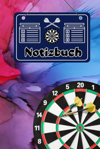 Darts Notizbuch Dart Sport Taschenbuch Dartliga Buch Steeldart Notizheft Turnier Schreibheft Softdart Wurftechnik Training Übungsheft Events ... Bullet Journal Dartpfeile Fotoalbum 02B28
