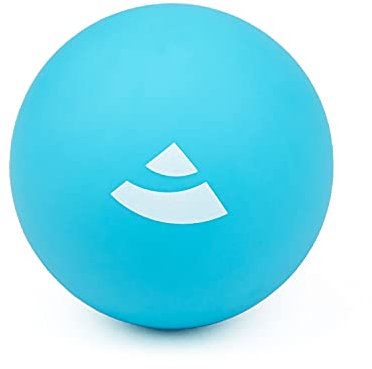 Faszien-Massage-Ball Weich, Klein | 6 cm Durchmesser | Massageball für Fuß, Rücken, Schulter, Gesäß, Fersensporn | Faszienball aus PVC | Triggerpoint-Ball Latexfrei (Soft, hellblau)