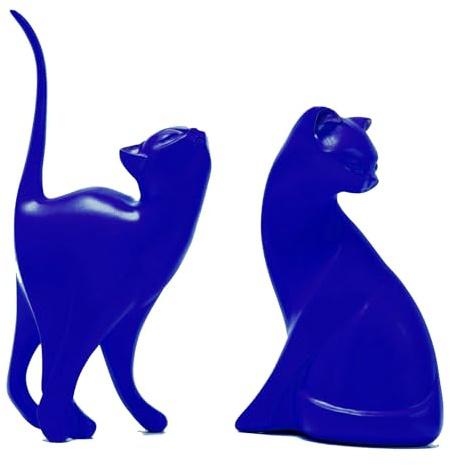 Scultura decorativa moderna per soggiorno, scultura, decorazione per soggiorno, statua di libri, decorazione da tavolo, ufficio, decorazione per casa, casa, moderno, sculpture, gatti, code di gioielli