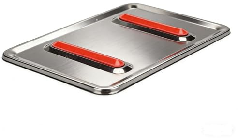 Stainless Steel Iron Rest Pad Plate, Iron Rest Tray Dish Mat, Ironing Board Steam Iron Rest Tray
