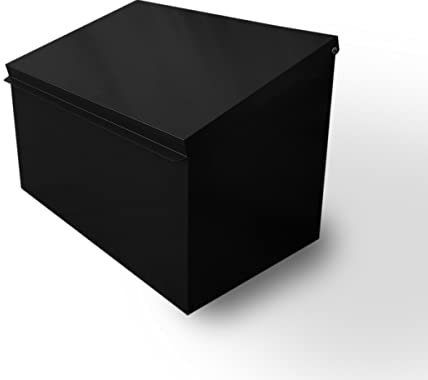 Lockable Parcel Box For Secure Deliveries - Heavy Duty British Steel - Powder Coated Finish - All Types Of Parcels - Weather Resistant - Rust Free - Locked or Unlocked Versions Available